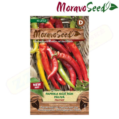 MORAVOSEED Paprika kozí roh HARRIET, pálivá 64509