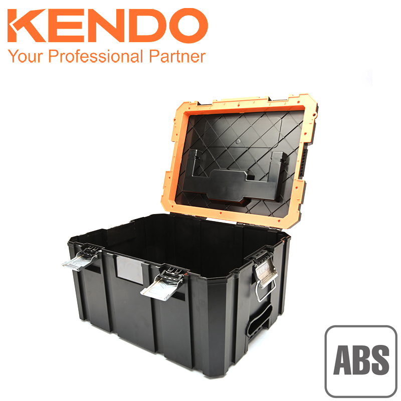 KENDO Systainer přepravní kufr na nářadí, ABS, tvrzený plast,46x35.7x25.3, 90262