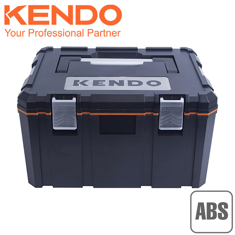 KENDO Systainer přepravní kufr na nářadí, ABS, tvrzený plast,46x35.7x25.3, 90262
