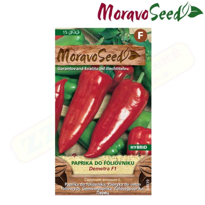 MORAVOSEED Paprika do fóliovníku DEMETRA F1 - hybrid 64439