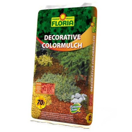 Agro CS FLORIA Decorative ColorMulch ORANŽOVÁ 70 l