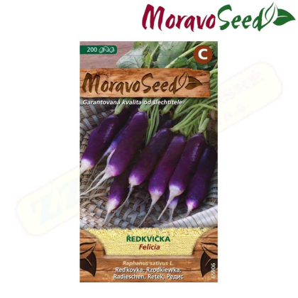 MORAVOSEED Ředkvička válcovitá FELICIA 65906