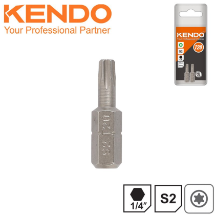 KENDO Bit Torx S2 T20x25mm 2ks 21412005