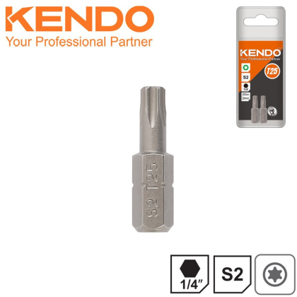 KENDO Bit Torx S2 T25x25mm 2ks 21412505