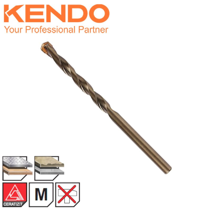 KENDO Víceúčelový vrták 12 mm, CrV, Ceratizit, 15805004