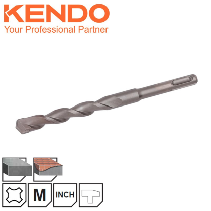 KENDO Vrták do betonu SDS-plus, 12 mm x 160 mm, 16110104