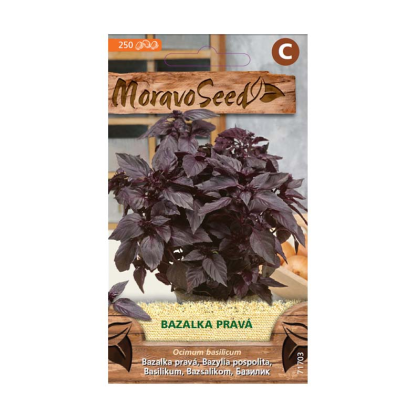 MORAVOSEED Bazalka pravá, červená 71703