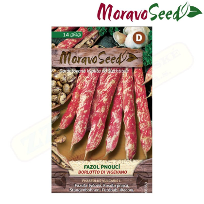 MORAVOSEED Fazol pnoucí BORLOTTO DI VIGEVANO, melírovaný 68360