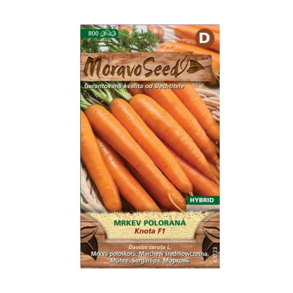 MORAVOSEED Mrkev poloraná KNOTA F1 - hybrid 63723