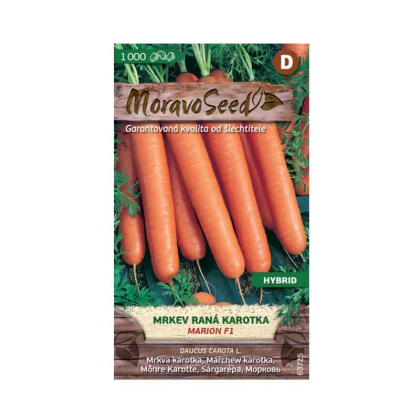 MORAVOSEED Mrkev karotka raná MARION F1 - hybrid 63725