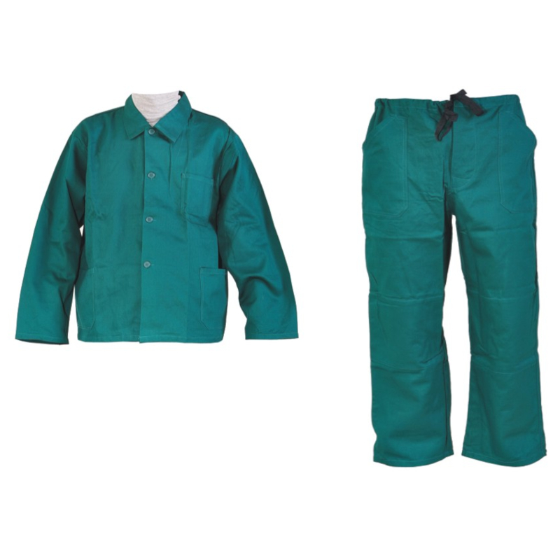 Oblek pracovní do pasu EN340 zelený