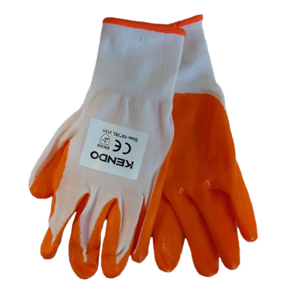 KENDO Rukavice pracovní nitril/bavlna