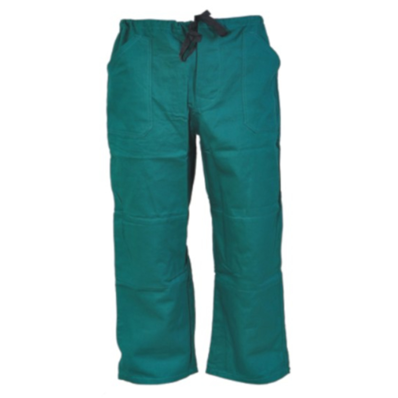 BAN CZ kalhoty pracovní do pasu kepr zelené