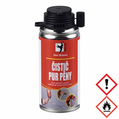 DEN BRAVEN Čistič PUR pěny RL 150 ml