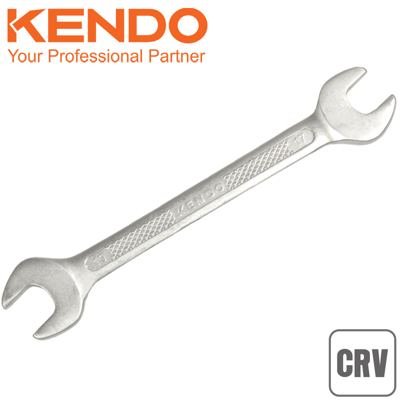 KENDO Klíč plochý 6 x 7 mm, CRV, DIN3110, 15702