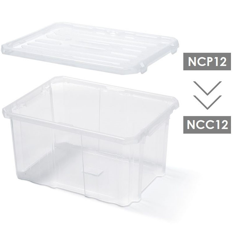 PROSPERPLAST Úložný box NCC12-S429 30x20x16,5 cm, 6 l