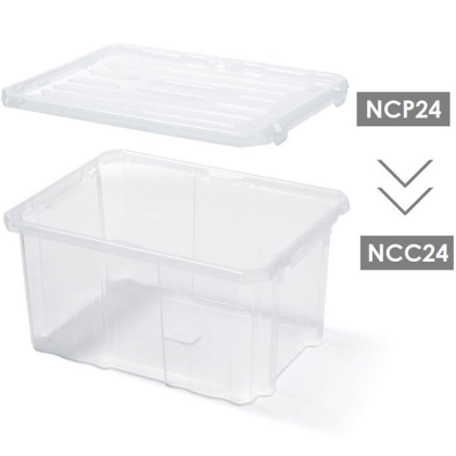 PROSPERPLAST Víko k boxu CARGOBOX NCP24-S429 60x40x3,5 cm