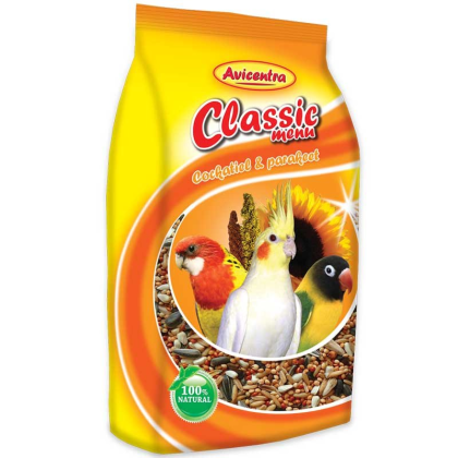 AVICENTRA krmivo pro malé papoušky classic 1 kg 142