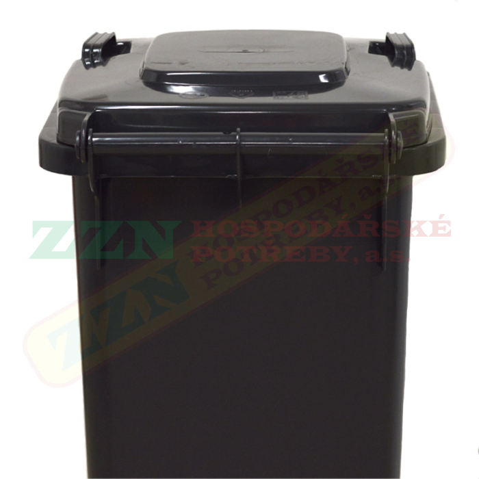 ZZN popelnice 120 l HDPE, černá