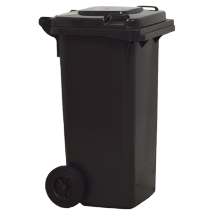 ZZN popelnice 120 l HDPE, černá