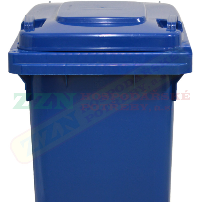 ZZN popelnice 120 l HDPE, modrá