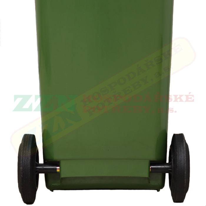 ZZN popelnice 120 l HDPE, zelená