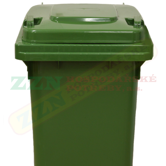 ZZN popelnice 120 l HDPE, zelená
