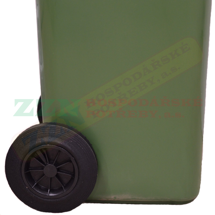ZZN popelnice 120 l HDPE, zelená