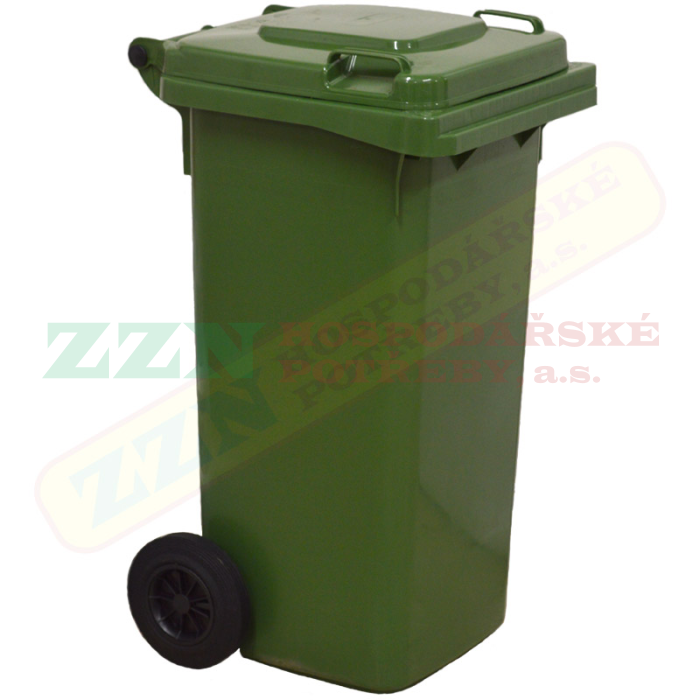 ZZN popelnice 120 l HDPE, zelená