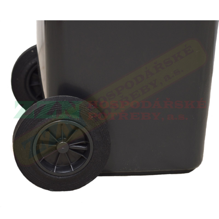 ZZN popelnice 240 l HDPE, černá