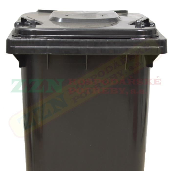 ZZN popelnice 240 l HDPE, černá