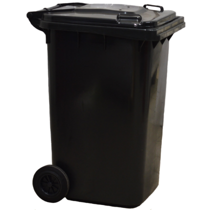 ZZN popelnice 240 l HDPE, černá