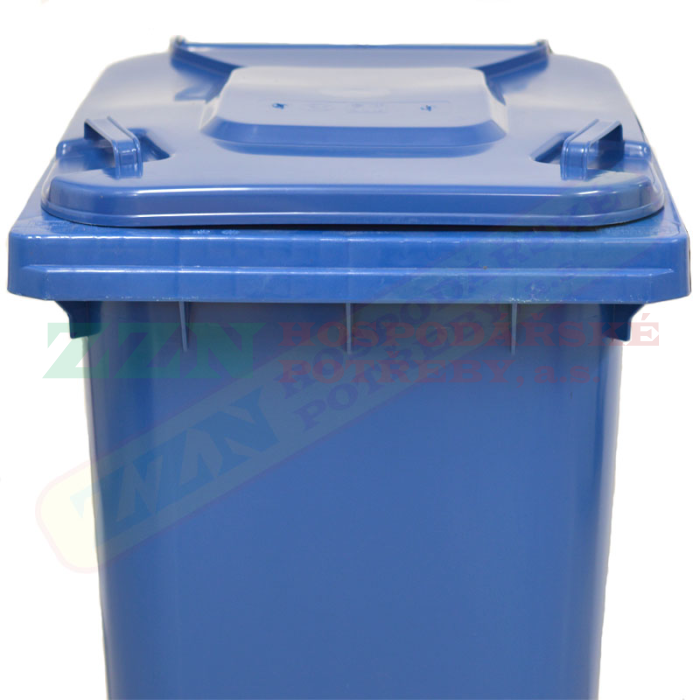 ZZN popelnice 240 l HDPE, modrá