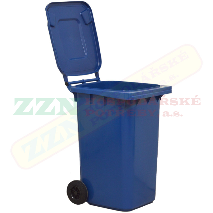 ZZN popelnice 240 l HDPE, modrá