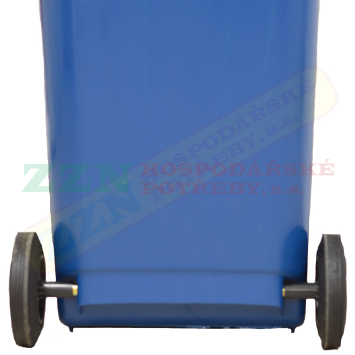 ZZN popelnice 240 l HDPE, modrá