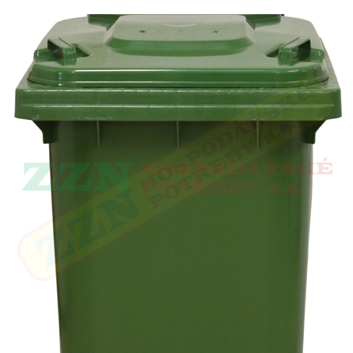 ZZN popelnice 240 l HDPE, zelená