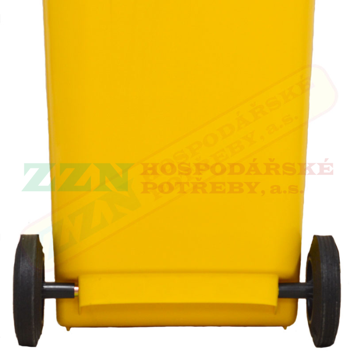 ZZN popelnice 240 l HDPE, žlutá