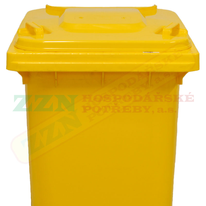 ZZN popelnice 240 l HDPE, žlutá