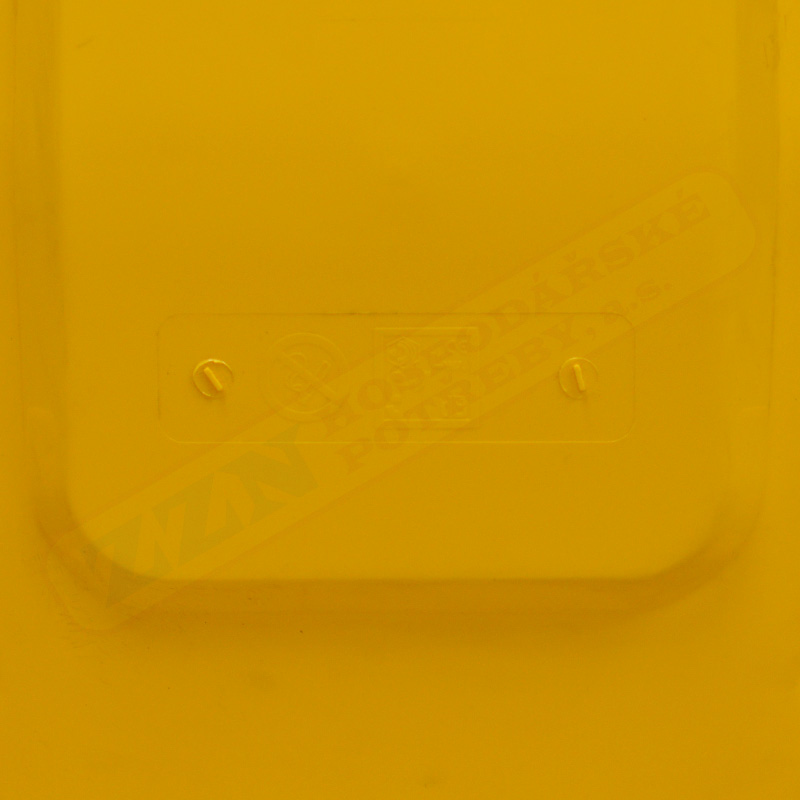 ZZN popelnice 240 l HDPE, žlutá
