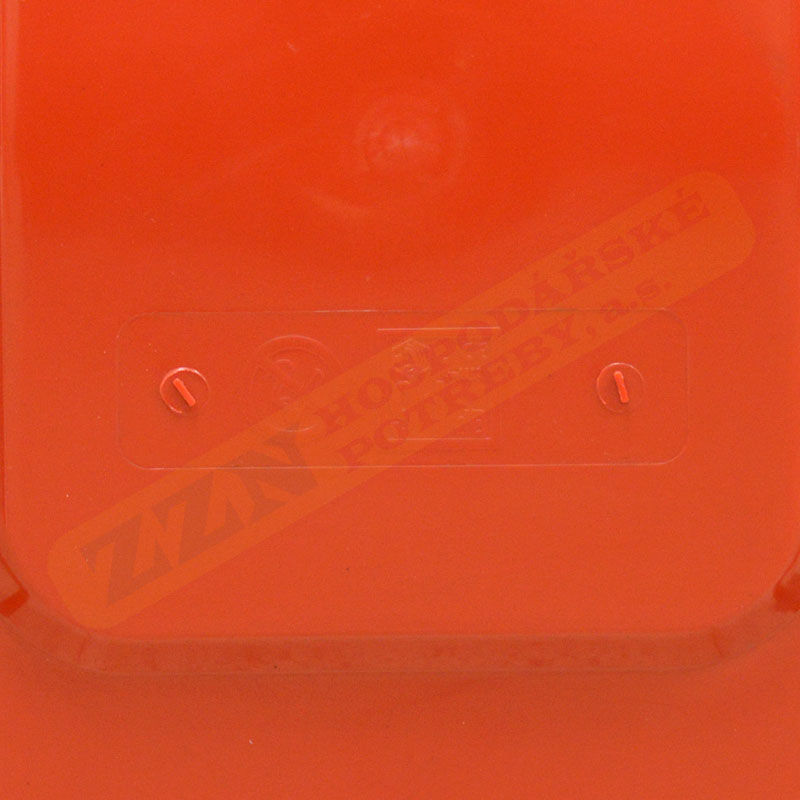 ZZN popelnice 240 l HDPE, červená
