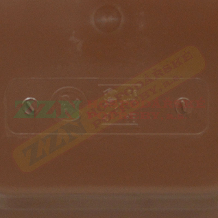 ZZN popelnice 240 l HDPE, hnědá