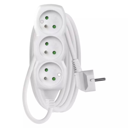 EMOS Zásuvka 3x 2m P0312