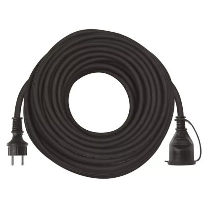 EMOS Zásuvka 1x 30m gumová P01730