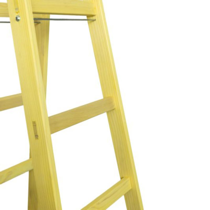 CMOL Štafle malířské dřevěné EXKLUSIVE, 7 příček, L=226,5 cm, 1007.01