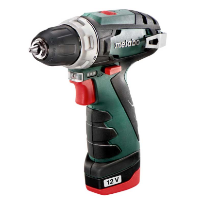 METABO Aku vrtací šroubovák 12V/2x2,0Ah POWERMAXX BS BASIC - 600984500