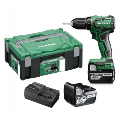 HiKOKI Aku vrtací šroubovák 18V/2x5,0Ah DS18DDWPZ