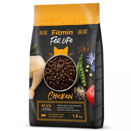 FITMIN For Life Adult Chicken granule pro kočky 1,8 kg