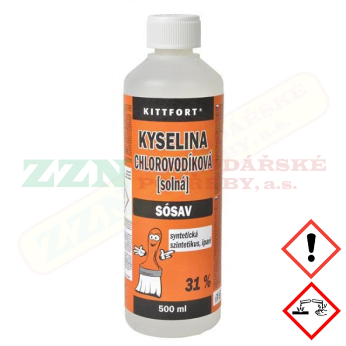 Kyselina chlorovodíková (solná) 1 l