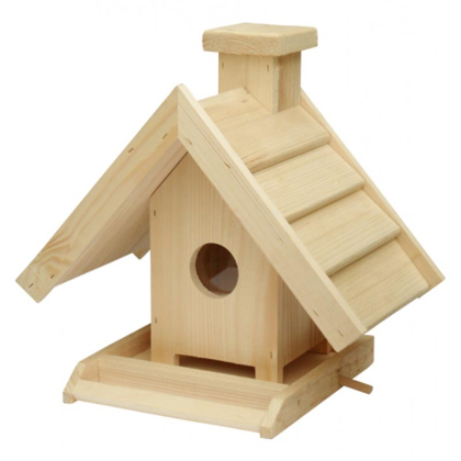 FORESTINA Krmítko pro ptáky 33x22x31 cm, dřevěné, 9745fo