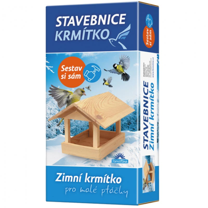 FORESTINA Krmítko pro ptáky 6x15x30 cm, dřevěné, 9788fo - stavebnice
